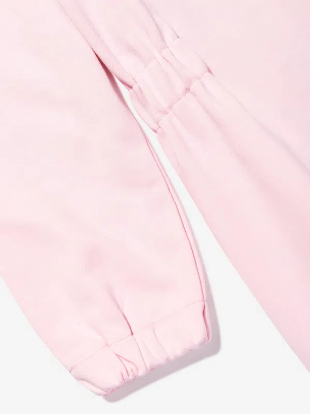 2025SS FENDI Baby FFジャガードロゴドレス PI (C-24m) Fendi Girls Pink FF Logo Knitted Sweatshirt | Junior Couture