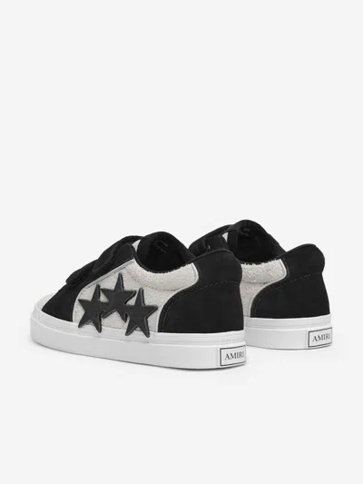 AMIRI AMIRI KIDS LEATHER SUNSET SKATE LOW TRAINERS 