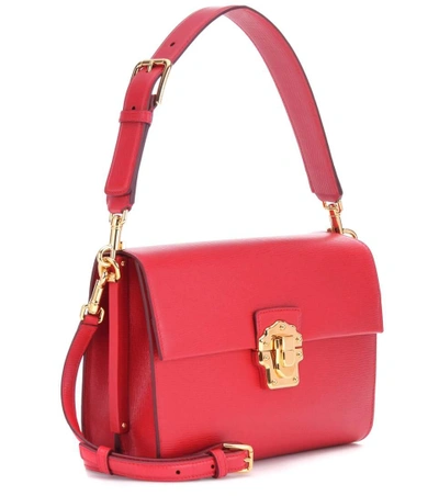 Shop Dolce & Gabbana Lucia Leather Crossbody Bag