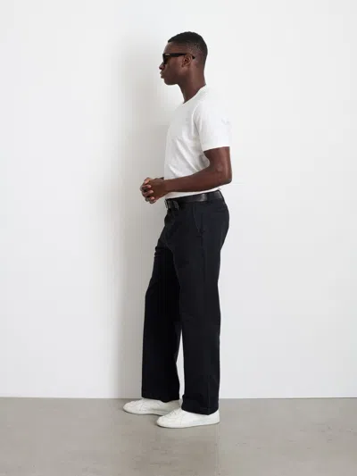 Alex Mill Straight Leg Pant In Vintage Washed Chino In Washed Black
