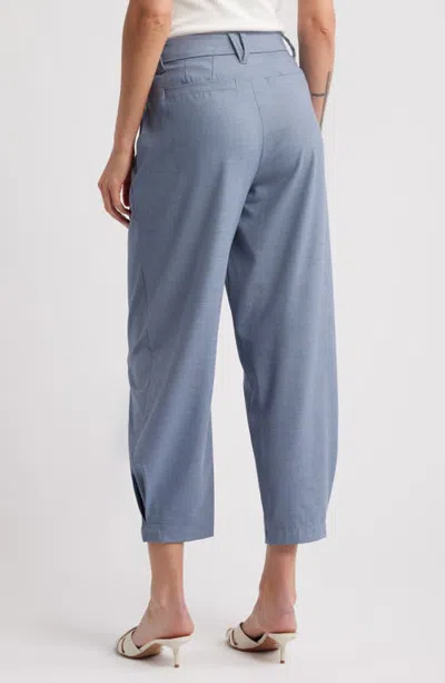 Wit & Wisdom 'ab'solution Skyrise Pleated Barrel Pants In Infinity Blue