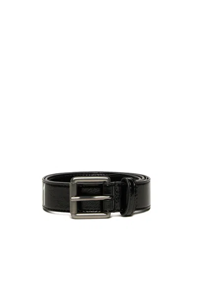 N°21 Shiny Effect Belt In Black