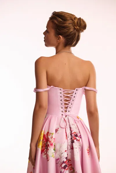 Milla Tea-length Floral Dress In Multi