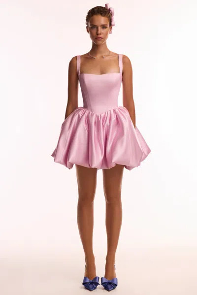 Milla Adorable Pink Mini Dress With Puffy Skirt, Glow-up