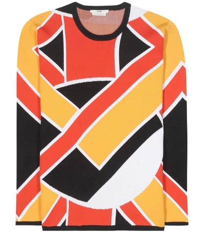 Shop Edun Knitted Sweater In Multicoloured
