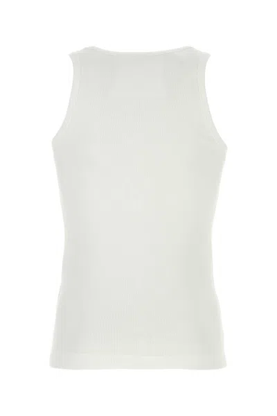 Givenchy White Cotton Blend T-shirts And Polos