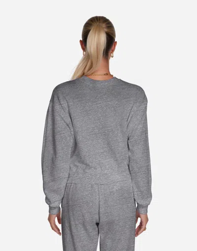 Lauren Moshi Spalding Safety Pin Love In Heather Grey