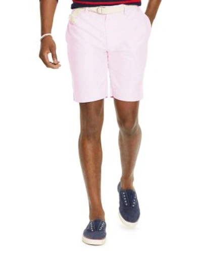 Polo Ralph Lauren Cotton Oxford Classic Fit Shorts In New Rose