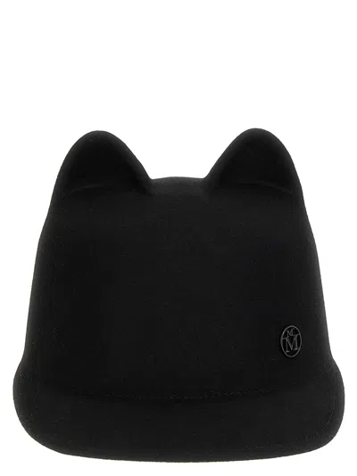 MAISON MICHEL JAMIE HATS BLACK 