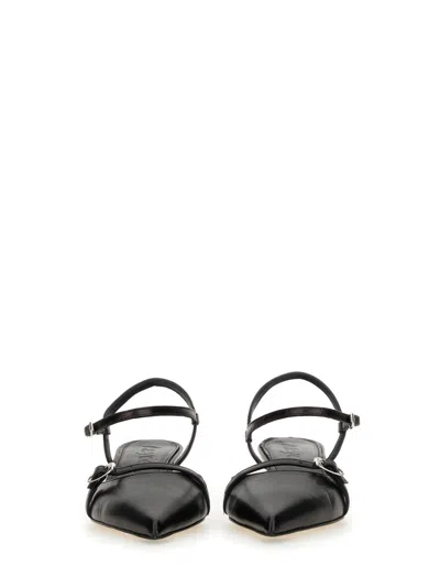 Aeyde Woman Pumps Black Size 7 Leather