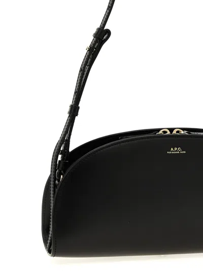 Apc Mini Demi-lune Structured Shoulder Handbag