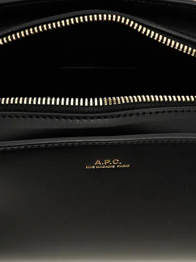 Apc Mini Demi-lune Structured Shoulder Handbag