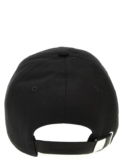 Shop Alexander Mcqueen Logo Embroidery Cap