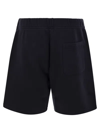 Autry Blue  Logo Embroidered Shorts