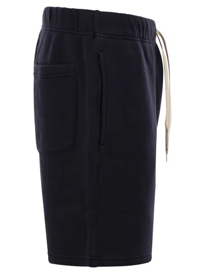 Autry Blue  Logo Embroidered Shorts
