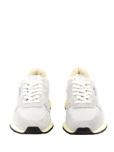 Autry Low-top Sneakers With Rubber Sole And Suede Panels