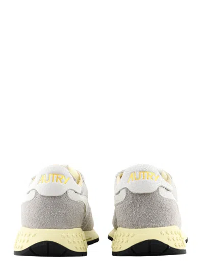 Autry Low-top Sneakers With Rubber Sole And Suede Panels