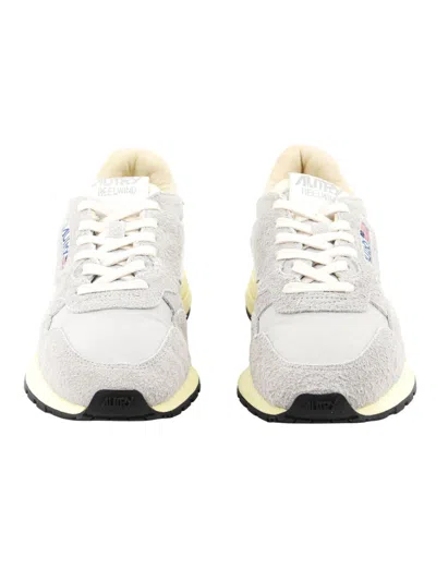 Autry Low-top Sneakers With Rubber Sole And Suede Panels