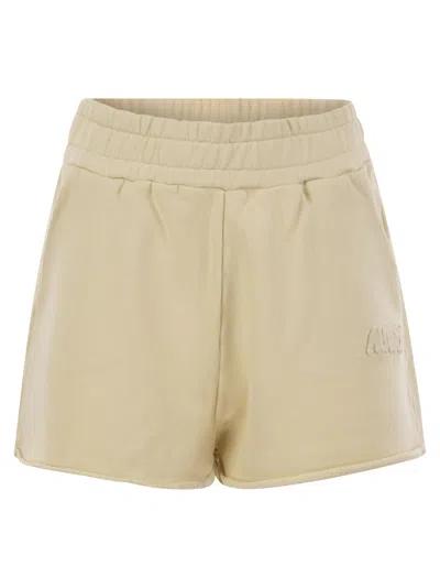 Autry Short Trousers In Compact Cotton Jersey