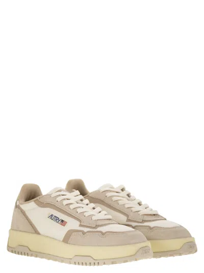 Autry Sneakers Wildpace Low In Mesh E Suede