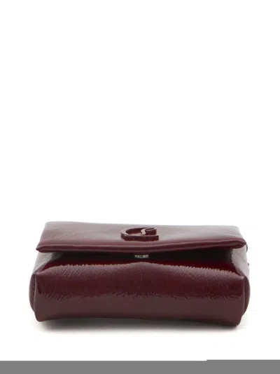 Christian Louboutin Loubi54 Foldover Top Shoulder Bag