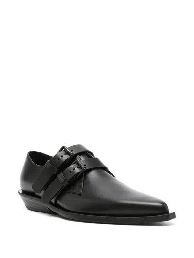 Ann Demeulemeester Women Bowie Double Monk Strap Shoes In Black