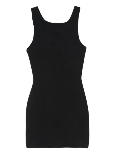 Dsquared2 Knitted Pixeled Icon Sheath Dress