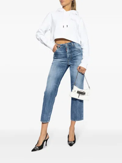 Dsquared2 Whiskering Effect Slim-cut Jeans