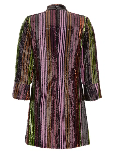 Dsquared2 Dsquared Multicolor Sequins Mini Dress