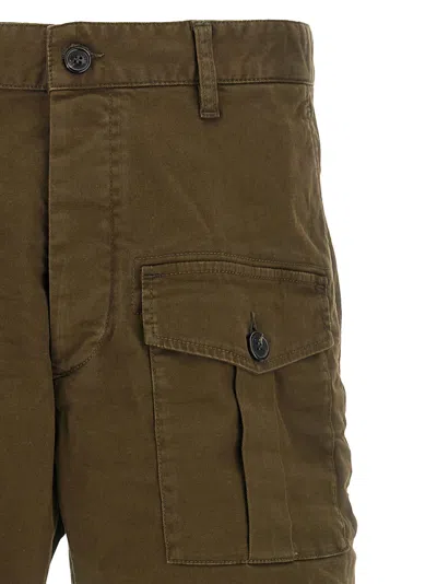 Dsquared2 Cargo Style Shorts Featuring Multiple Pockets