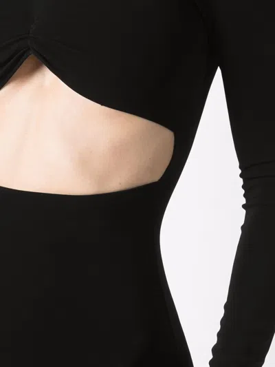 Dsquared2 Cut-out Pencil Midi Dress With Fitted Silhouette