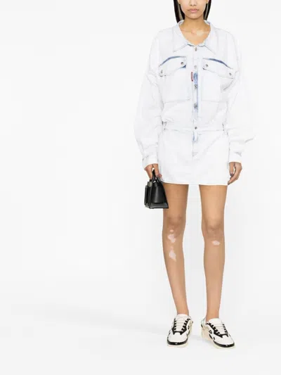 Dsquared2 Denim Dress Dsquared Clothing Blue