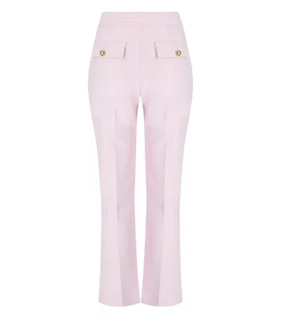 Elisabetta Franchi Tailored Trousers With Back And Side Pockets