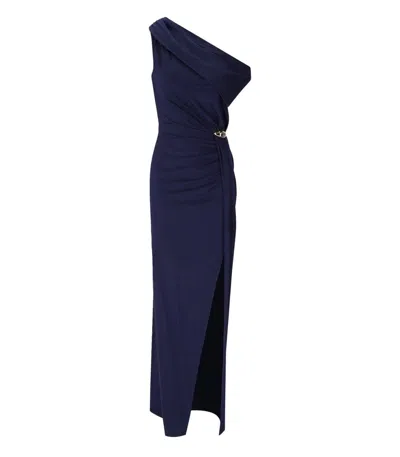Elisabetta Franchi Asymmetric Red Carpet Dress