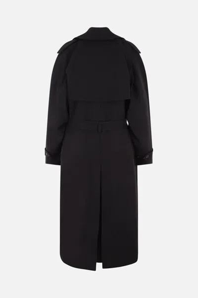 Balenciaga Coats In Black