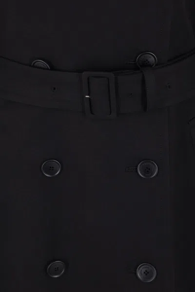 Balenciaga Coats In Black