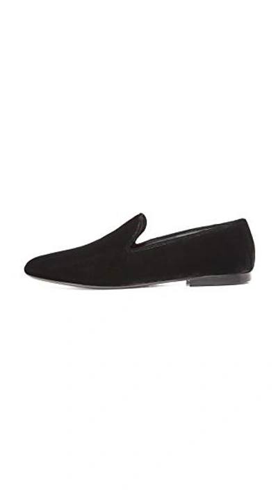 Shop Vince Bray Loafers In Black