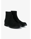 Rick Owens Creeper Distressed-suede Boots