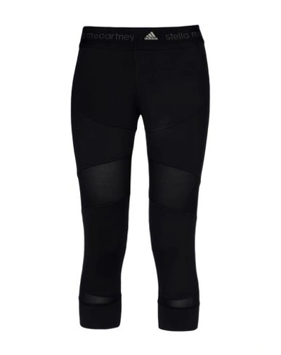 Adidas Originals Adidas By Stella Mccartney Capris Leggings In Black