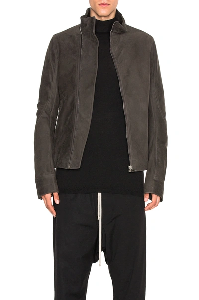 Rick Owens Mollino Jacket In Dark Dust | ModeSens