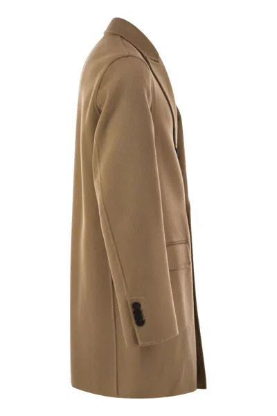 Paltò Paltó Gregorio - Double-breasted With Double Lance Lapels In Brown