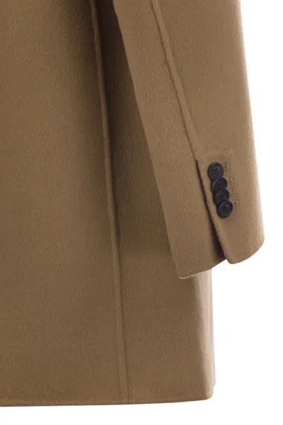 Paltò Paltó Gregorio - Double-breasted With Double Lance Lapels In Brown