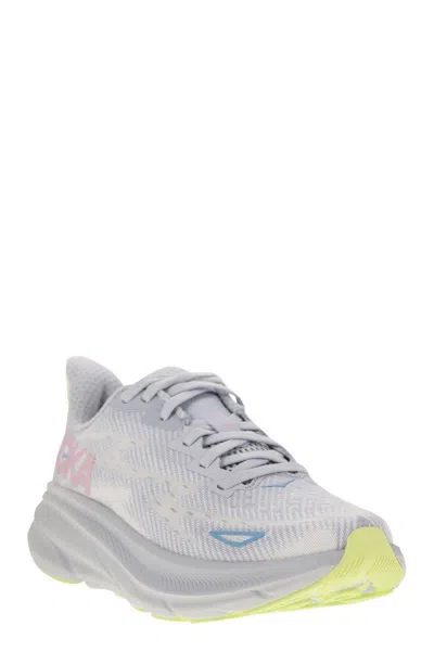 Hoka Women's Clifton 9 Road Running Shoes In Ice