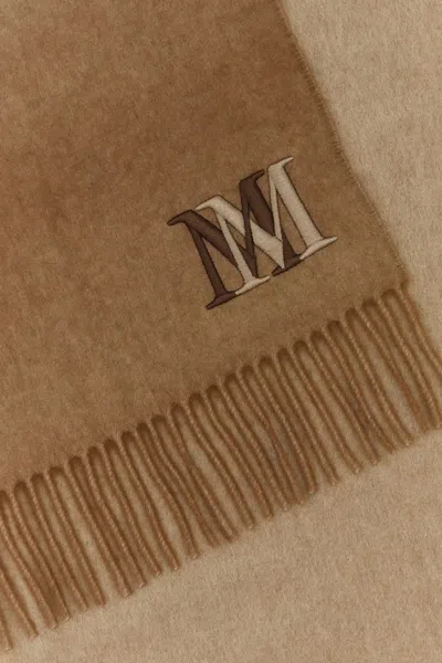 Max Mara Two-tone Cashmere Wscala Scarf In 001