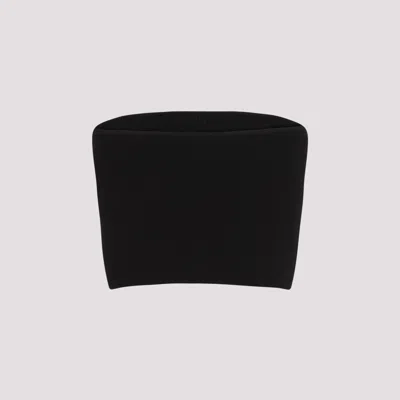 Diesel M-clarksvillex Logo Plaque Tube Top In Black