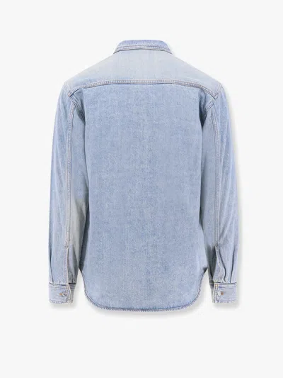 Dior Men  Blue Shirts In Blue