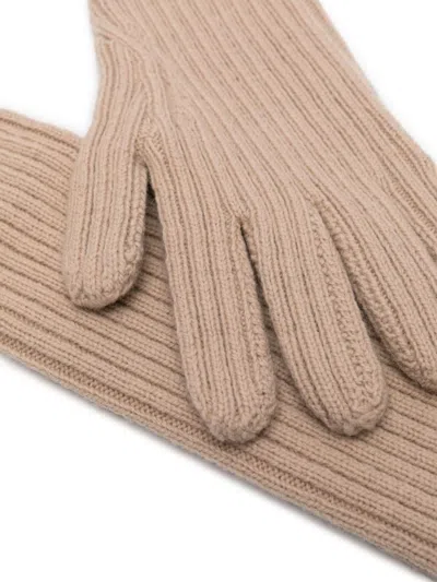 Dries Van Noten 02760.musk 9706 Gloves In Brown