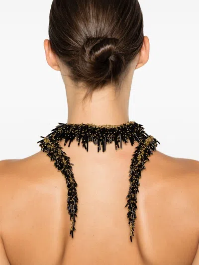 Dries Van Noten 04190 Neckl W242-307 Q.052 W. Accessories In Black