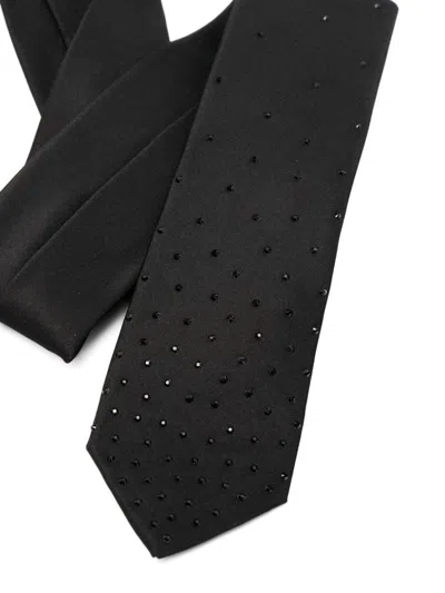 Dsquared2 Men's Tie With Strass In Black