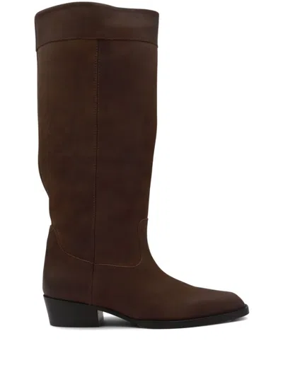 Paris Texas Brown Boots In Mocha